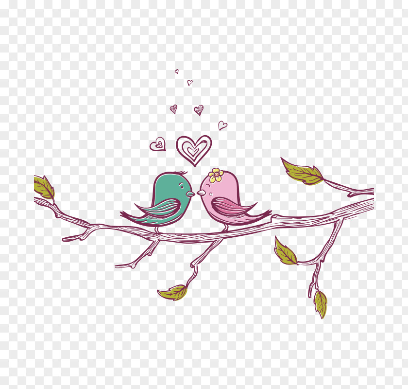 Bird Love Clip Art PNG