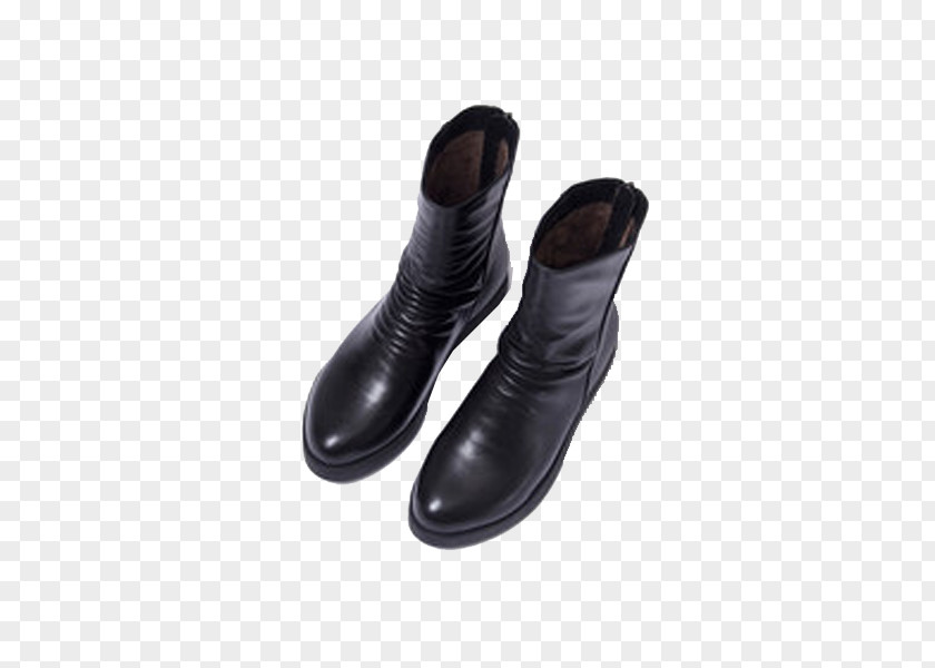 Black Shoes Boot Shoe Walking PNG