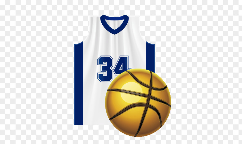Cartoon Basketball Jersey Olympic Sports Games Icon PNG
