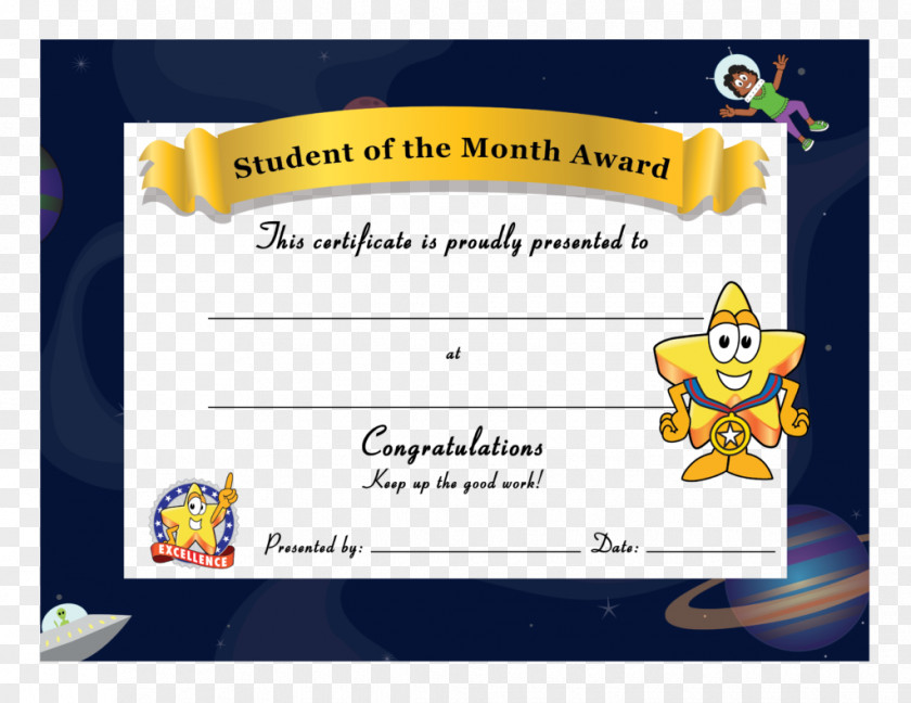 Certificate Of Honor Template Elementary School Clip Art Academic PNG
