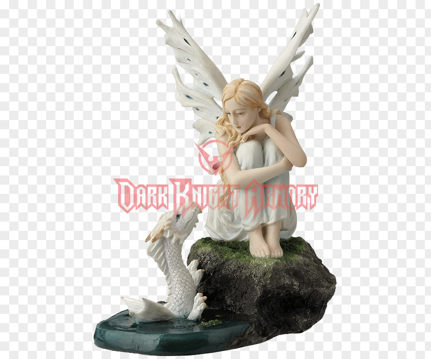 Fairy Water Figurine Statue Collectable Sculpture PNG