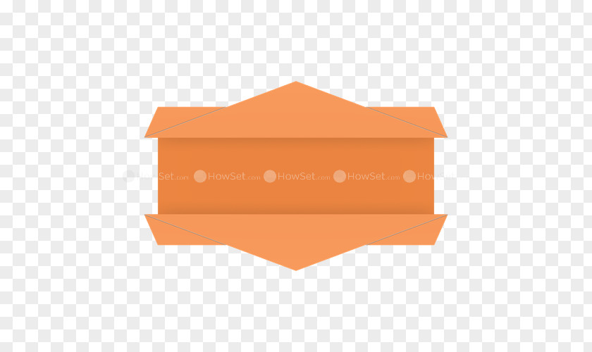 Half Fold Rectangle Line PNG