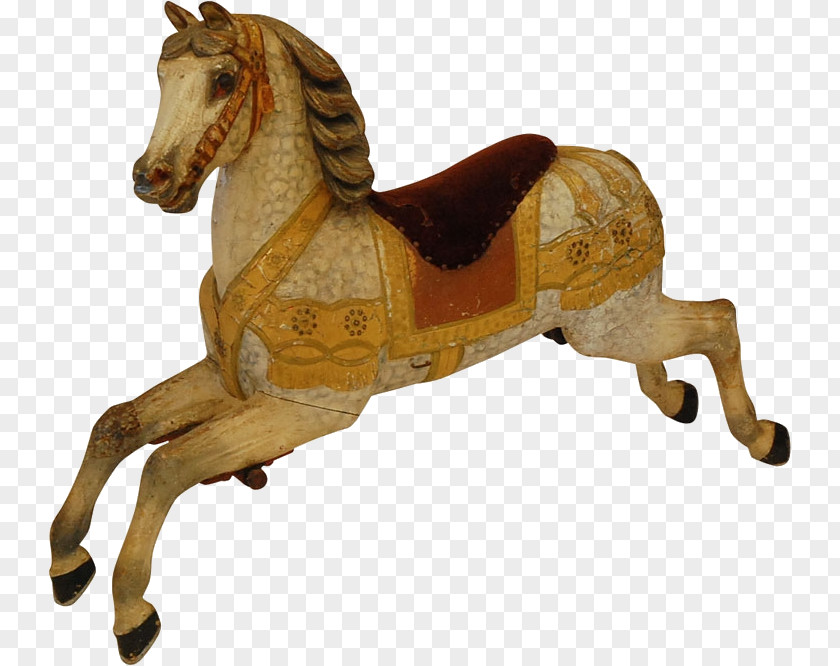 Mustang Antique Carousel Stallion Pony PNG