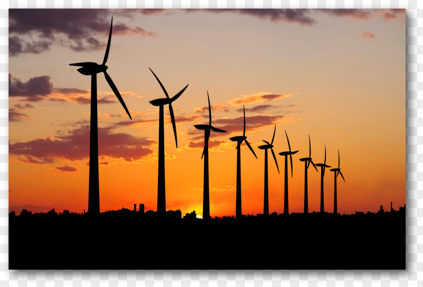 Wind Farm Turbine Windmill Energy Public Utility PNG