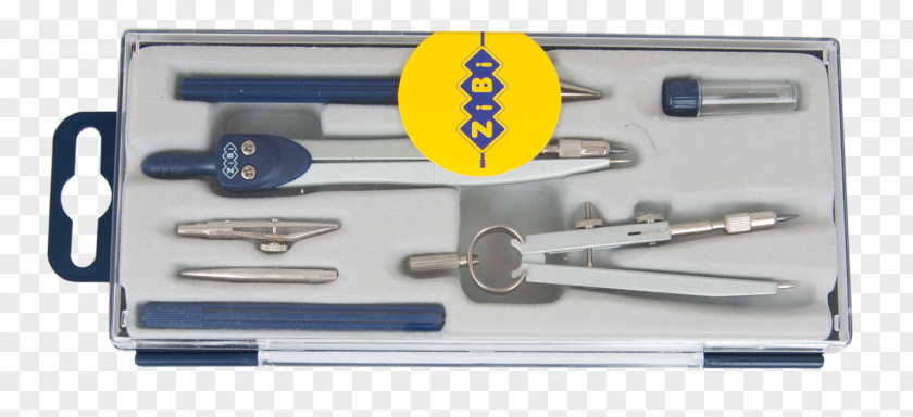 Compass Ofysmen Technical Drawing Tool Ruling Pen Blue PNG