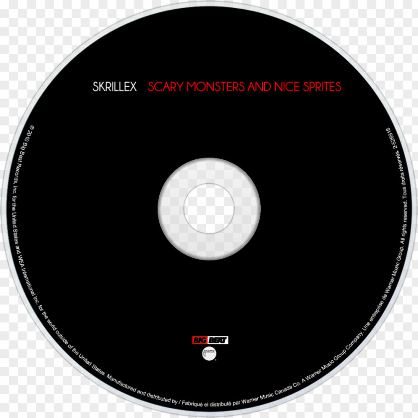 Scary Monsters And Nice Sprites Compact Disc Showroom PNG