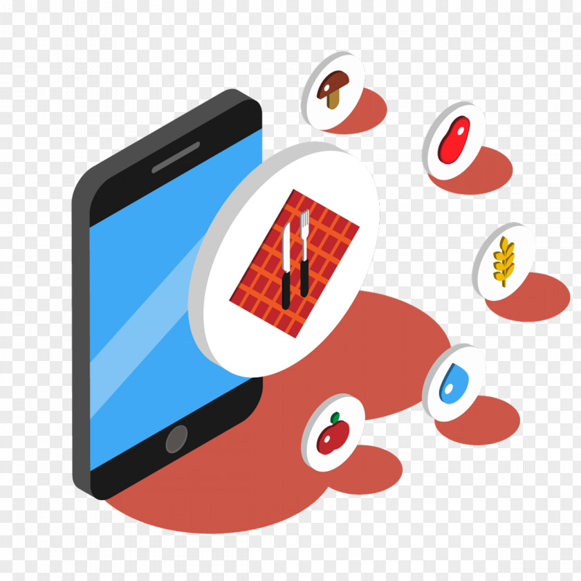 Vector Ordering Software Mobile Phone Icon PNG