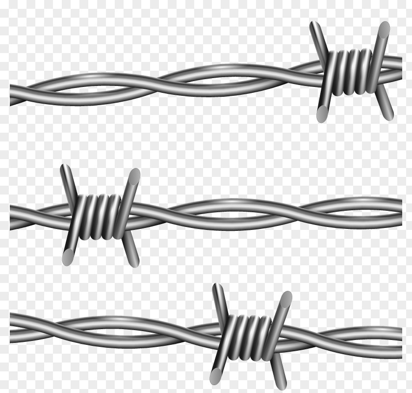 Fence Barbed Wire Clip Art Image PNG