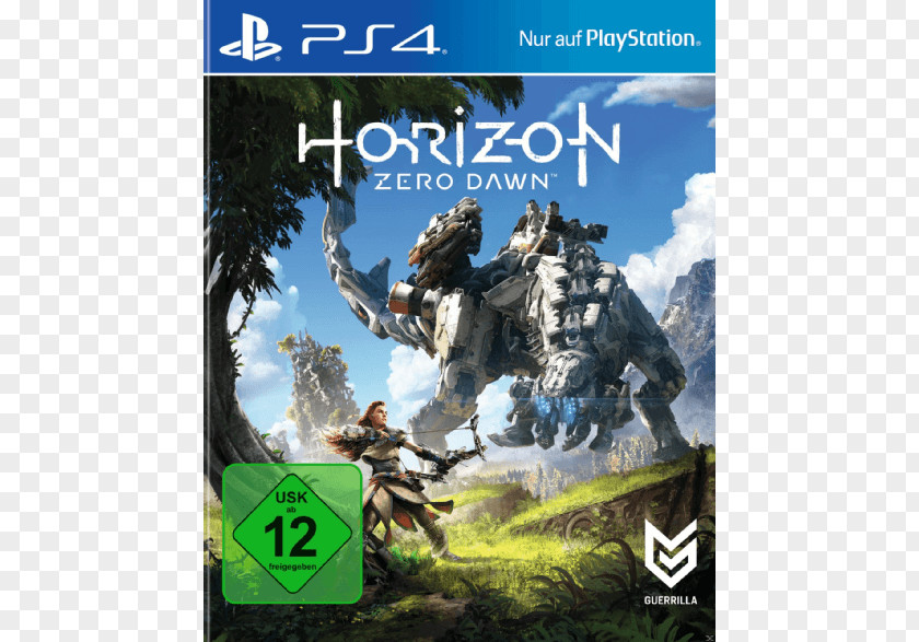 Horizon Zero Dawn PlayStation 4 Video Game GameStop PNG