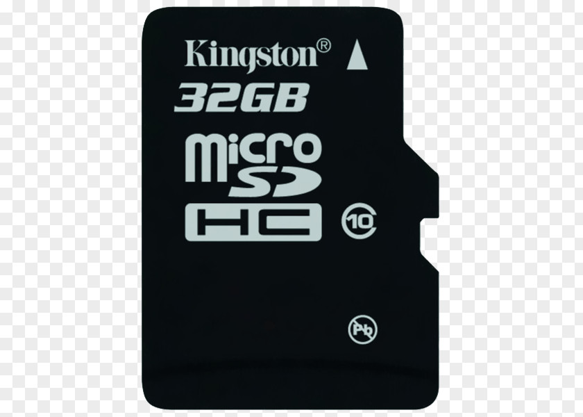 Kingston MicroSDHC 16 GB Memory Card Secure Digital Flash Cards PNG