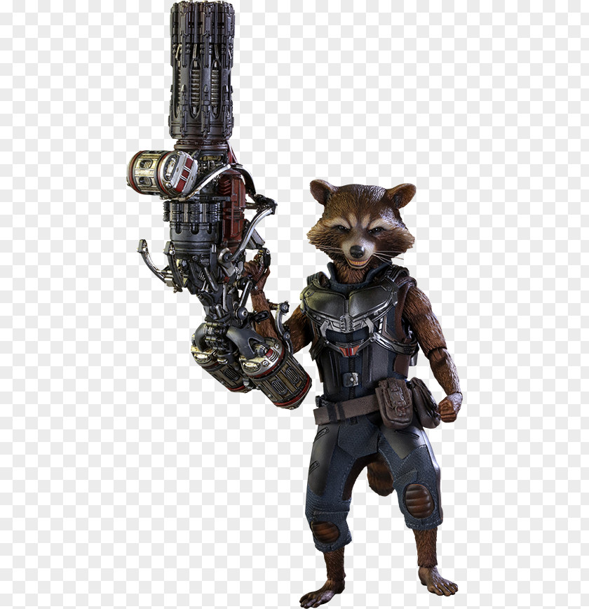 Rocket Raccoon Hot Toys Limited Sideshow Collectibles 1:6 Scale Modeling Action & Toy Figures PNG