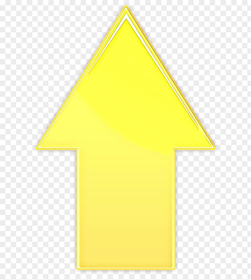 Yellow Triangle PNG