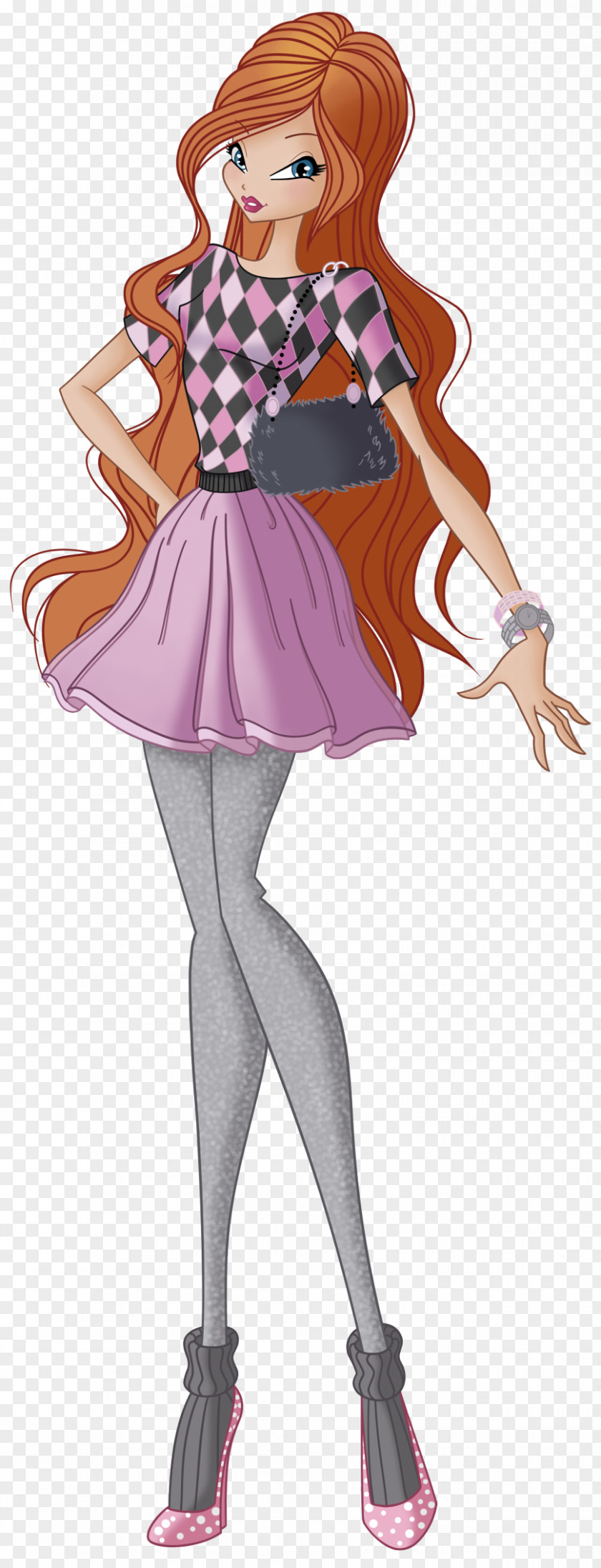 Bloom Stella Character Casual PNG