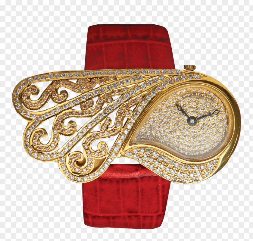 Marigold House Of Watch Strap Clock Bling-bling PNG