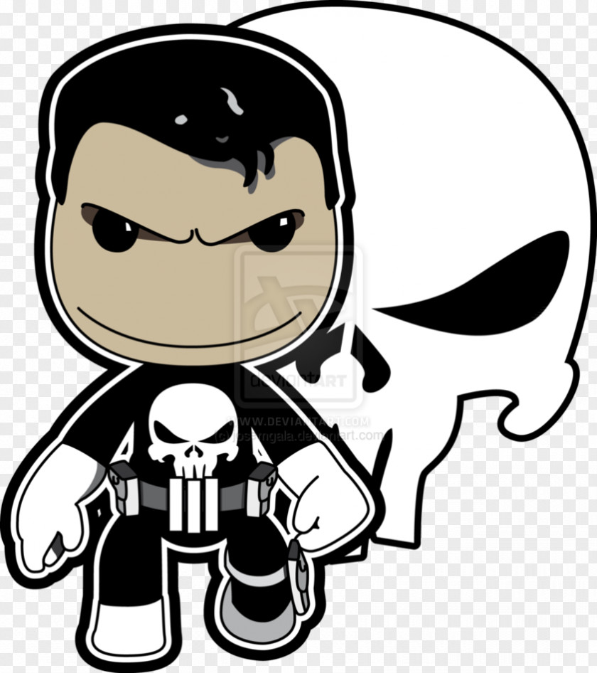 Punisher Skull Illustrator PNG