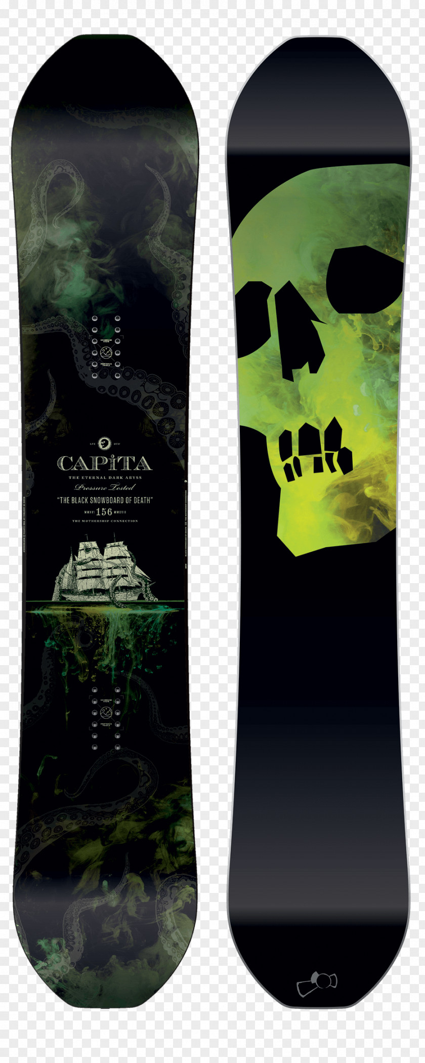 Snowboard CAPiTA The Black Of Death (2017) Snowboarding Skiing PNG