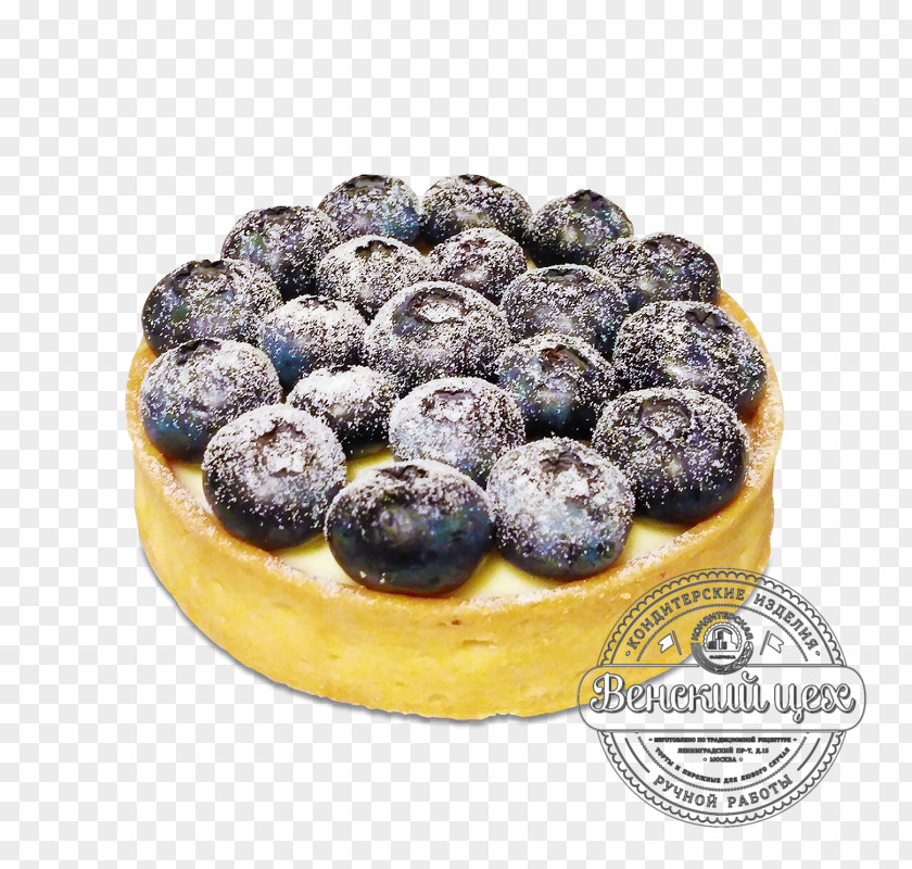 Blueberry Tart Custard Buttercream Dessert PNG