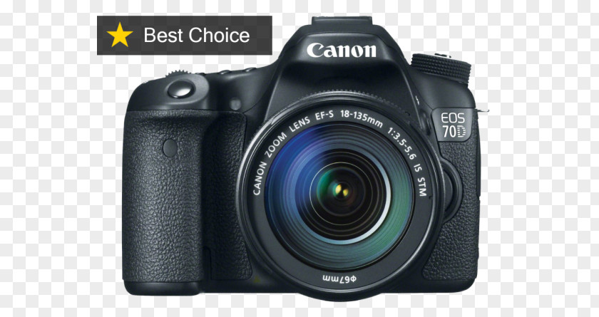 Canon Camera EOS 7D EF-S 18–135mm Lens EF Mount 70D 60D PNG