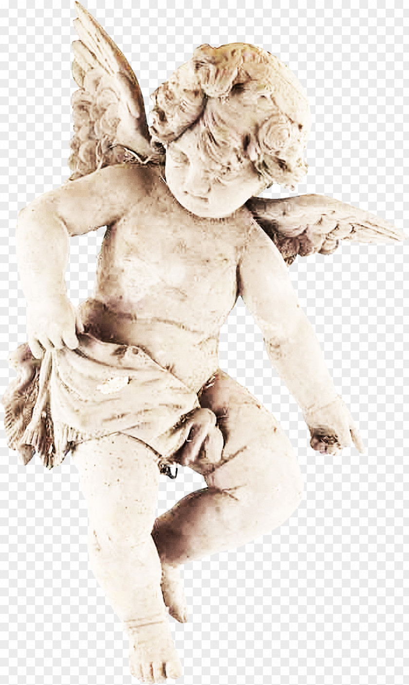 Cupid Stone Material Sculpture Rock PNG