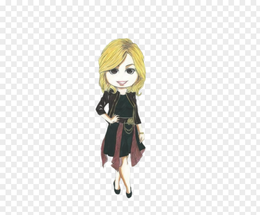 Menininha Blond Brown Hair Cartoon Character PNG