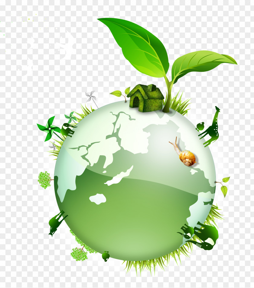Green Earth Day Hour Mother Nature Wallpaper PNG