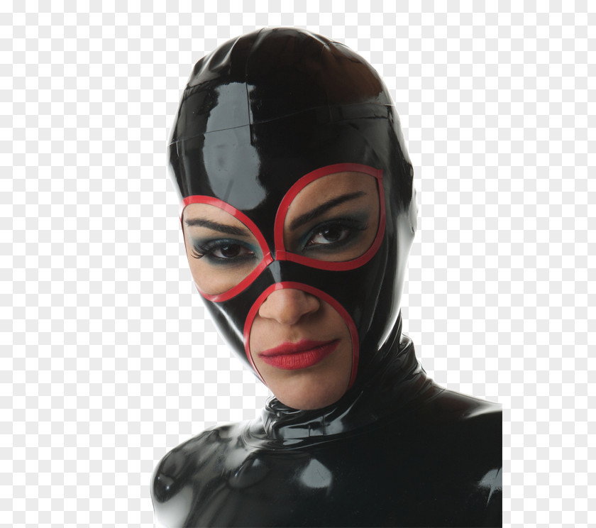 Latex Mask Hood Clothing PNG mask clothing, clipart PNG