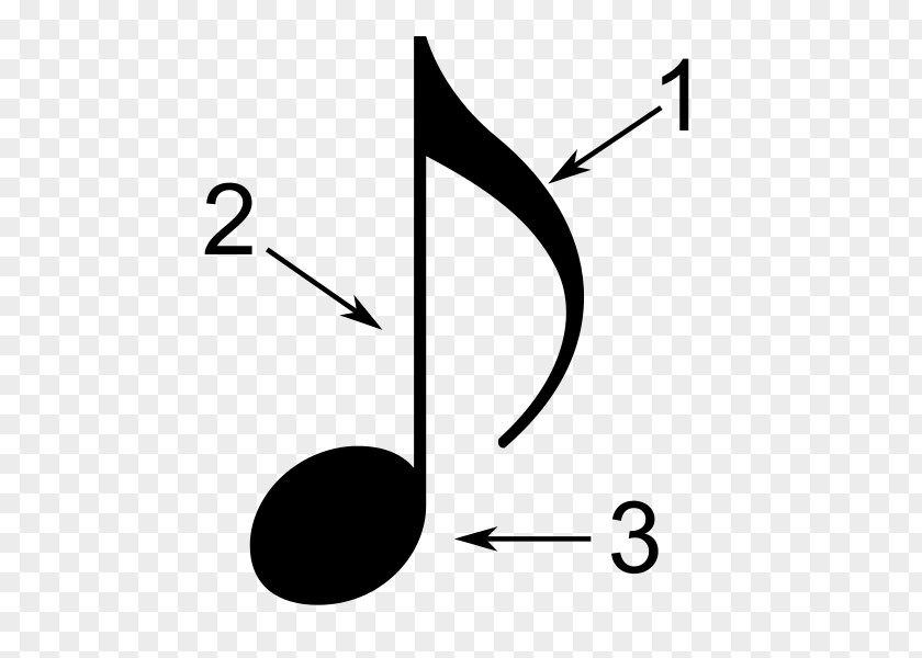 Musical Note Value Stem PNG