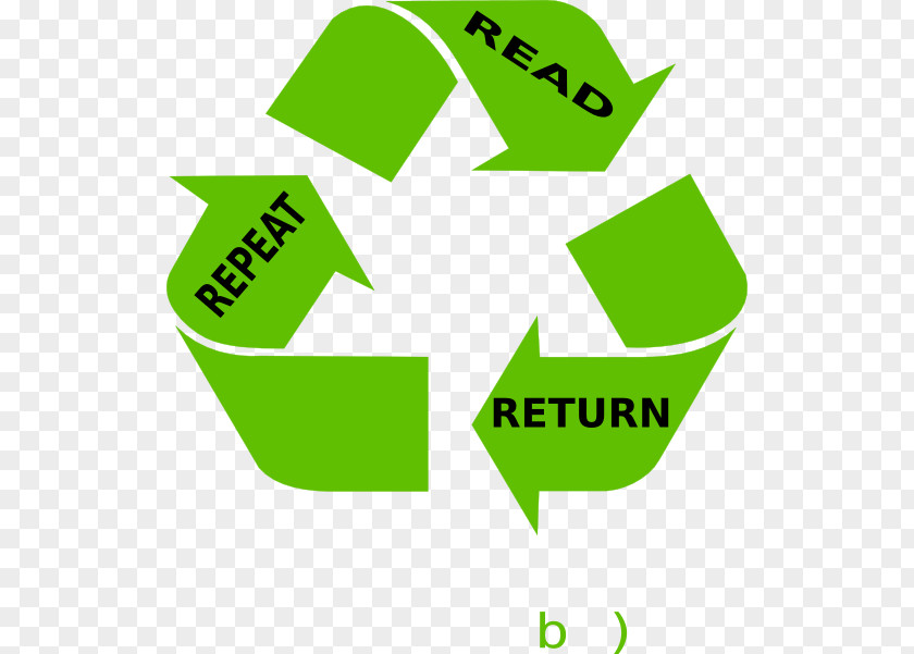 Return Books Cliparts Paper Recycling Symbol Clip Art PNG