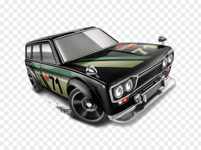 Car Datsun 510 Model Volkswagen Hot Wheels PNG