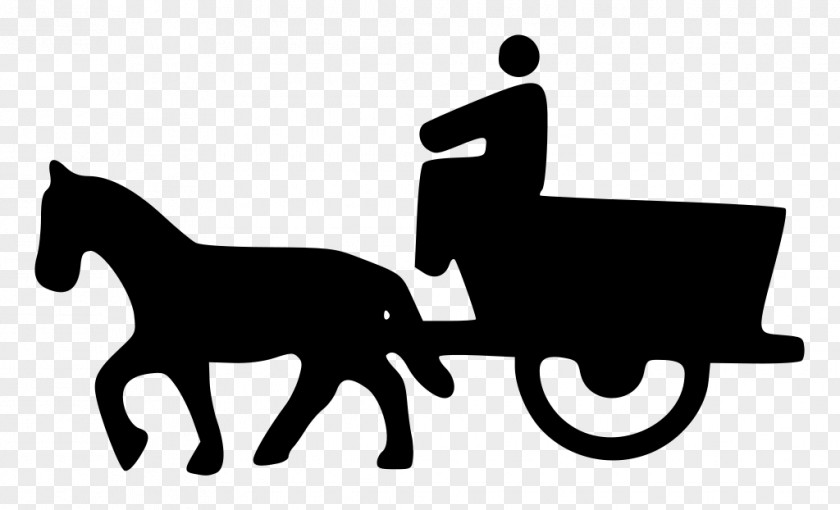 Carriage Horse Traffic Sign Cart PNG