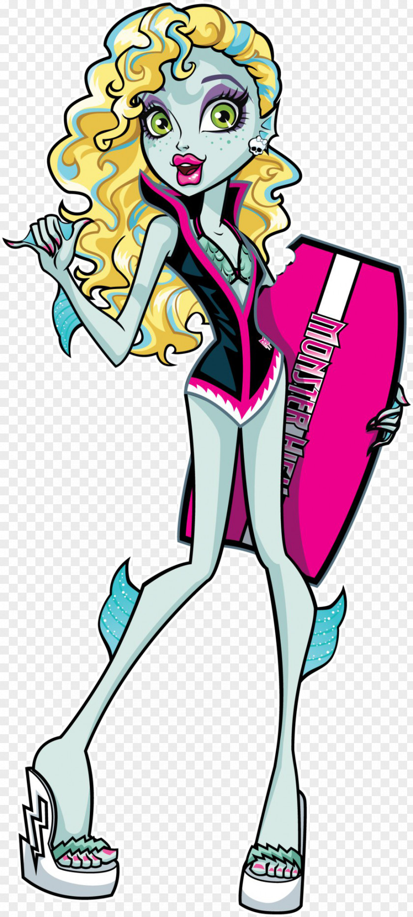 Monster High Frankie Stein Doll Clip Art PNG