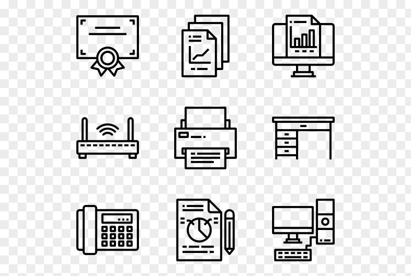 Office Tools Printing PNG