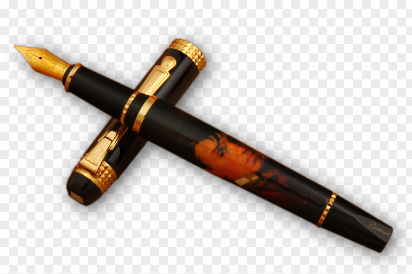 Pablo Picasso Fountain Pen PNG