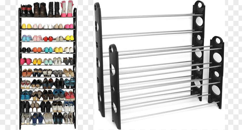 Professional Organizing Shelf Shoe Stainless Steel PNG