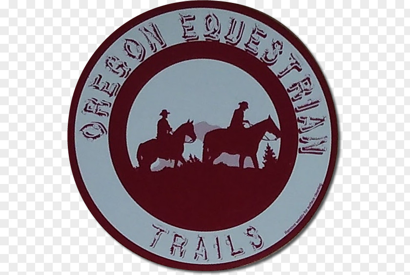 Roseburg Logo Emblem Equestrian Decal Oregon PNG