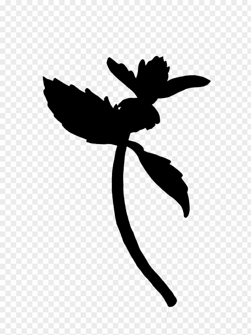 Stencil Logo Flower PNG