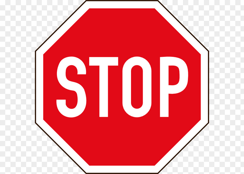 Stop Sign Traffic Clip Art PNG