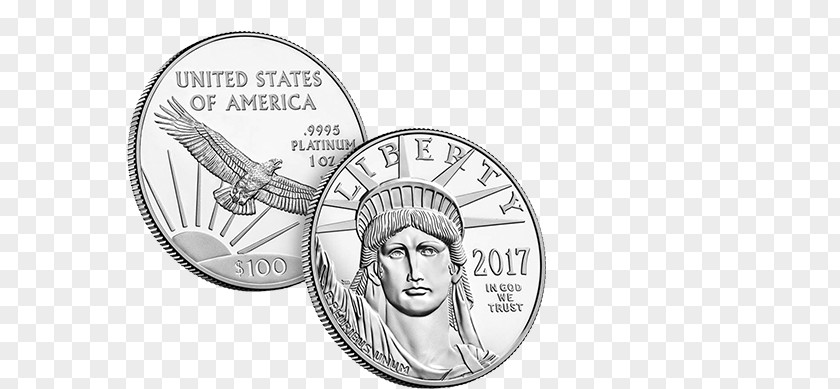 Uncirculated Coin American Platinum Eagle Proof Coinage United States Mint PNG