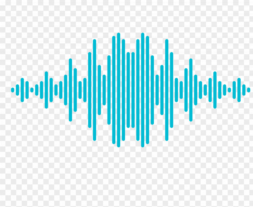 Vector Rectangular Sound Wave Curve Picture Icon PNG