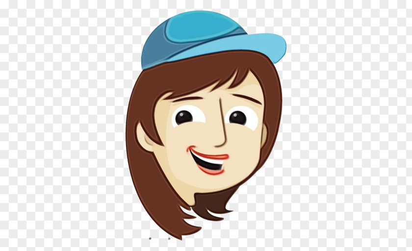 Headgear Forehead Face Cartoon Head Cheek Eyebrow PNG