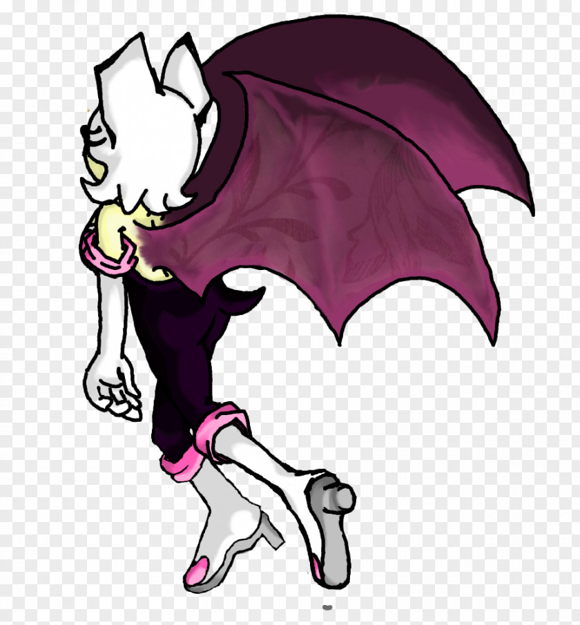 Rouge The Bat Demon Horse Pink M Clip Art PNG