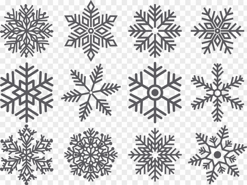 Snowflake Pattern Shape Euclidean Vector PNG