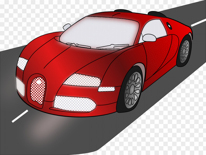 Automobile Sports Car Bugatti Veyron Automotive Design PNG