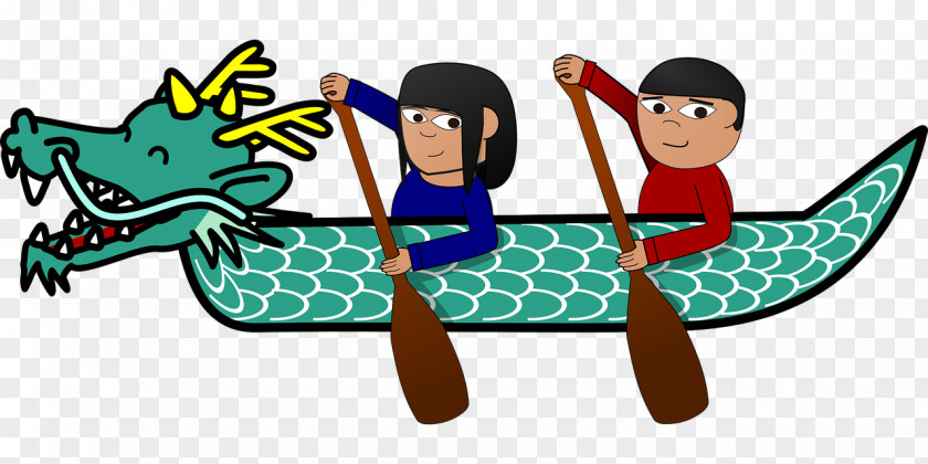Dragon Boat Racing Festival Chinese Clip Art PNG