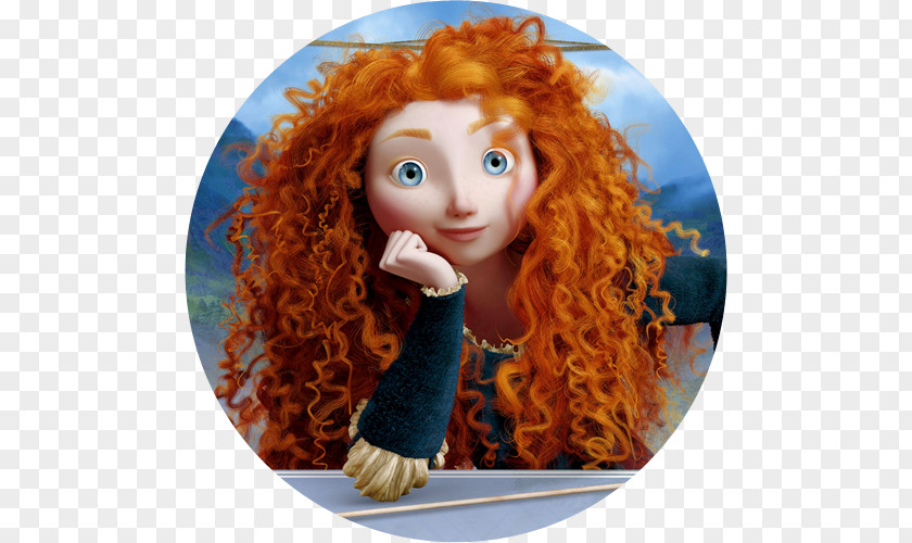Merida Brave Red Hair Disney Princess PNG