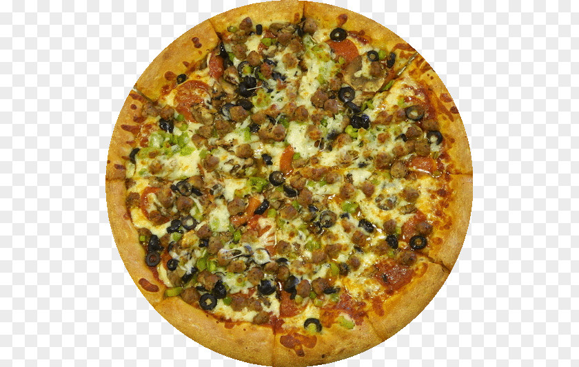 Pizza California-style Sicilian Vegetarian Cuisine Big Nick's PNG