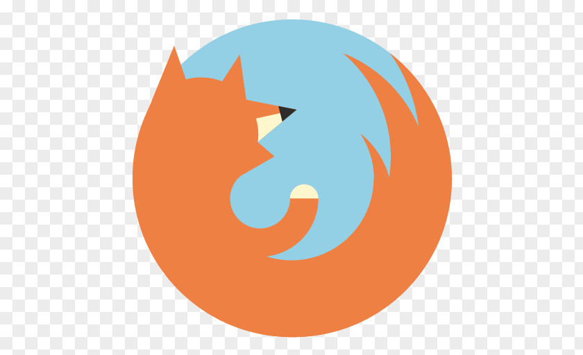 Symbol Computer Illustration PNG computer illustration, Appicns Firefox, round orange and blue fox logo clipart PNG