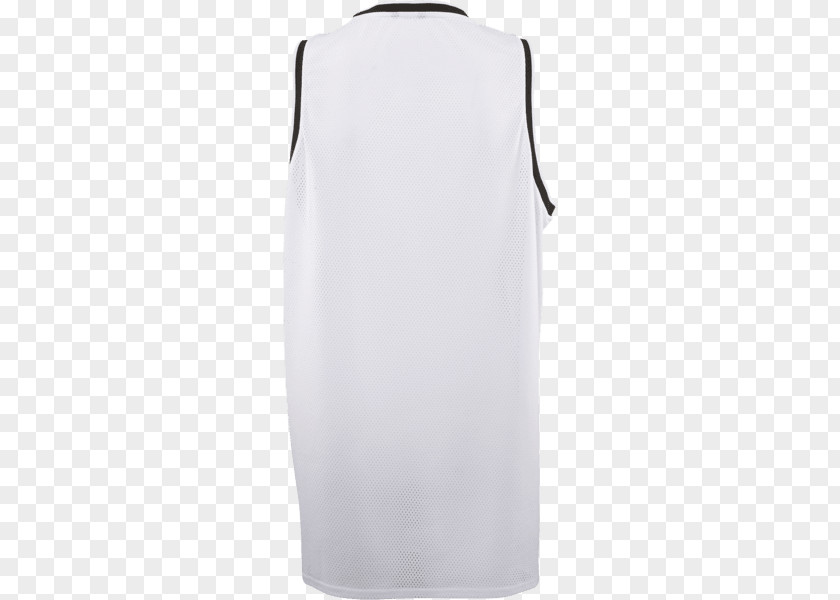 White Mesh Skirt Sleeveless Shirt Shoulder Dress Outerwear PNG