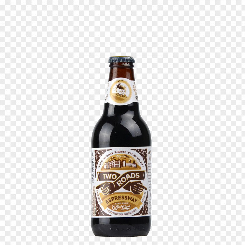 Beer Stout Two Roads Brewing Company Bottle Ale PNG