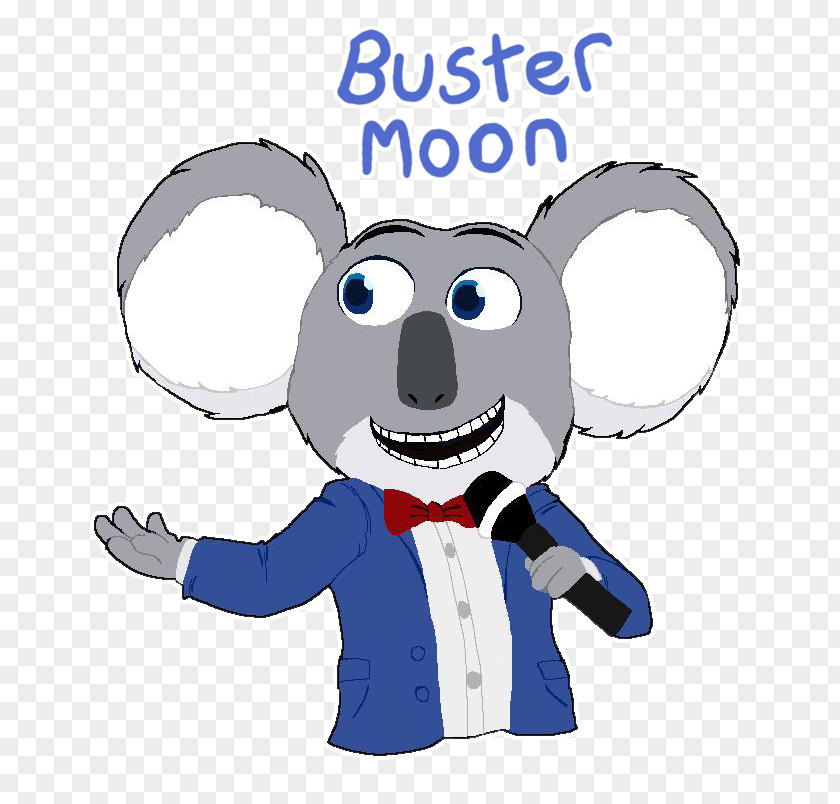 Buster Moon Illumination Sing Fan Art Film PNG